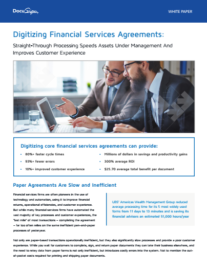 3 - Digitizing Financial Services Agreements