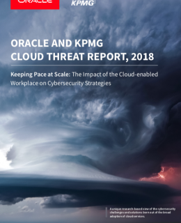 Screen Shot 2018 05 30 at 11.55.59 PM 260x320 - Oracle & KPMG Cloud Threat Report 2018