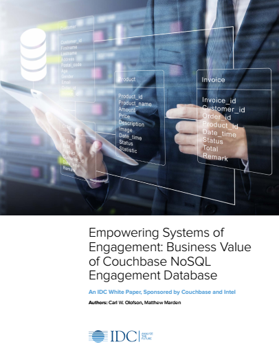 1 3 - Empowering Systems of Engagement: Business Value of Couchbase NoSQL Engagement Database