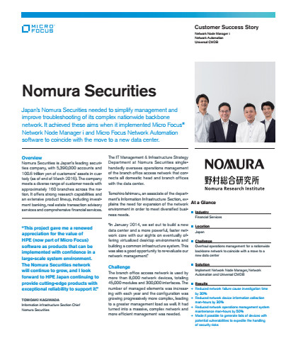 1 3 - Nomura Securities