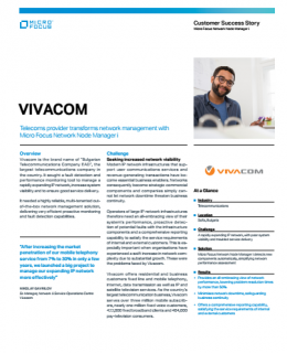 Vivacom: Telecoms Provider Transforms Network Management
