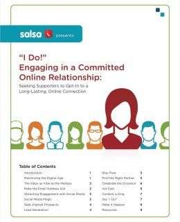 'I Do!' Engaging in a Committed Online Relationship: How to Grow Your Base of Support Online
