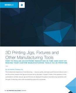 3D Printing Jigs, Fixtures and Other Manufacturing Tools