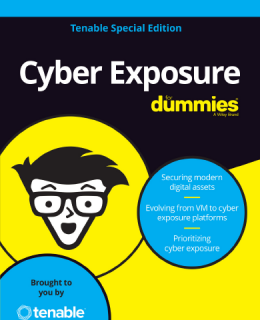 Cyber Exposure for Dummies cover 260x320 - Cyber Exposure for Dummies