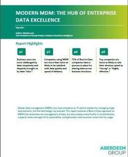Modern MDM: The hub of enterprise data excellence