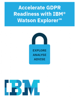 Accelerate GDPR Readiness with IBM Watson Explorer cover 260x320 - Accelerate GDPR Readiness with IBM® Watson Explorer™
