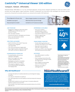 Centricity Universal Viewer 100 One pager VHCIT Cover 260x320 - Centricity Universal Viewer 100 Edition