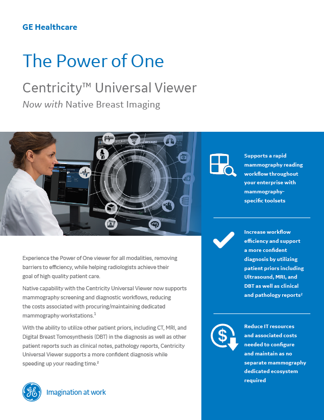 The Power of One Cover - The Power of One Centricity Universal Viewer