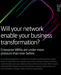Will your network enable your business transformation Cover 260x320 - Will your network enable your business transformation?