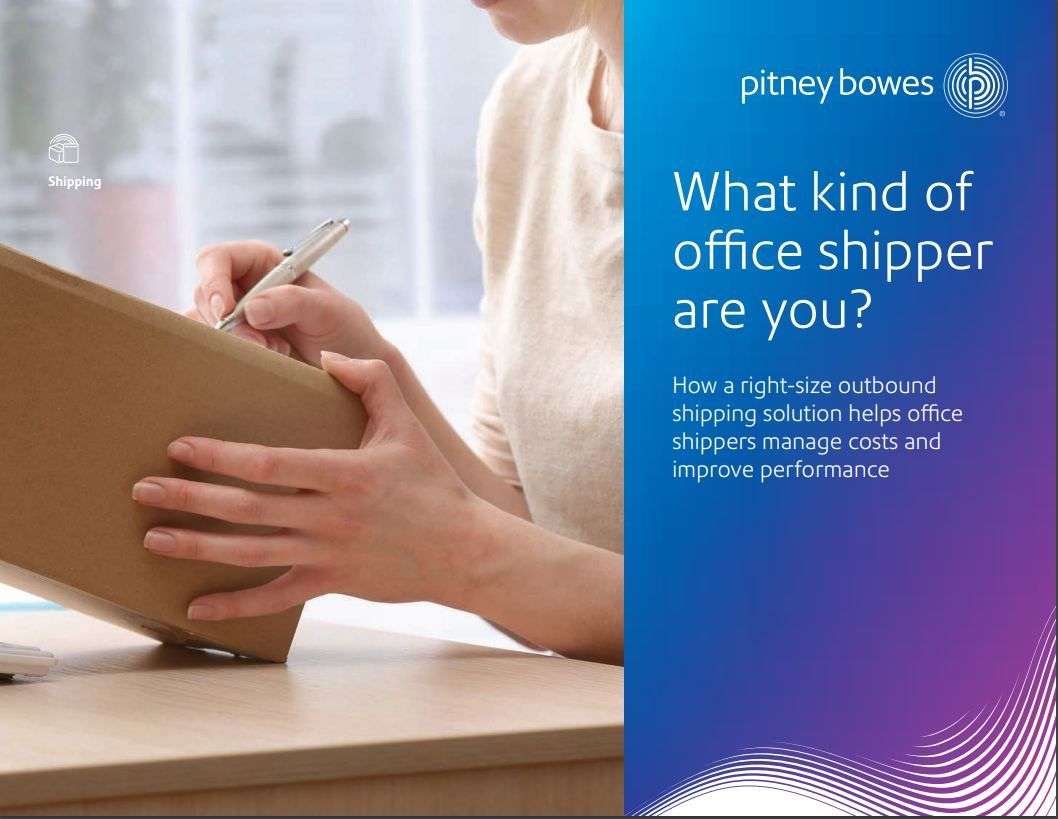 cover image - How a right-size outbound shipping solution helps office shippers manage costs and improve performance