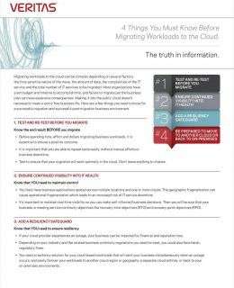 4 Things You Must Know Before Migrating Workloads to the Cloud