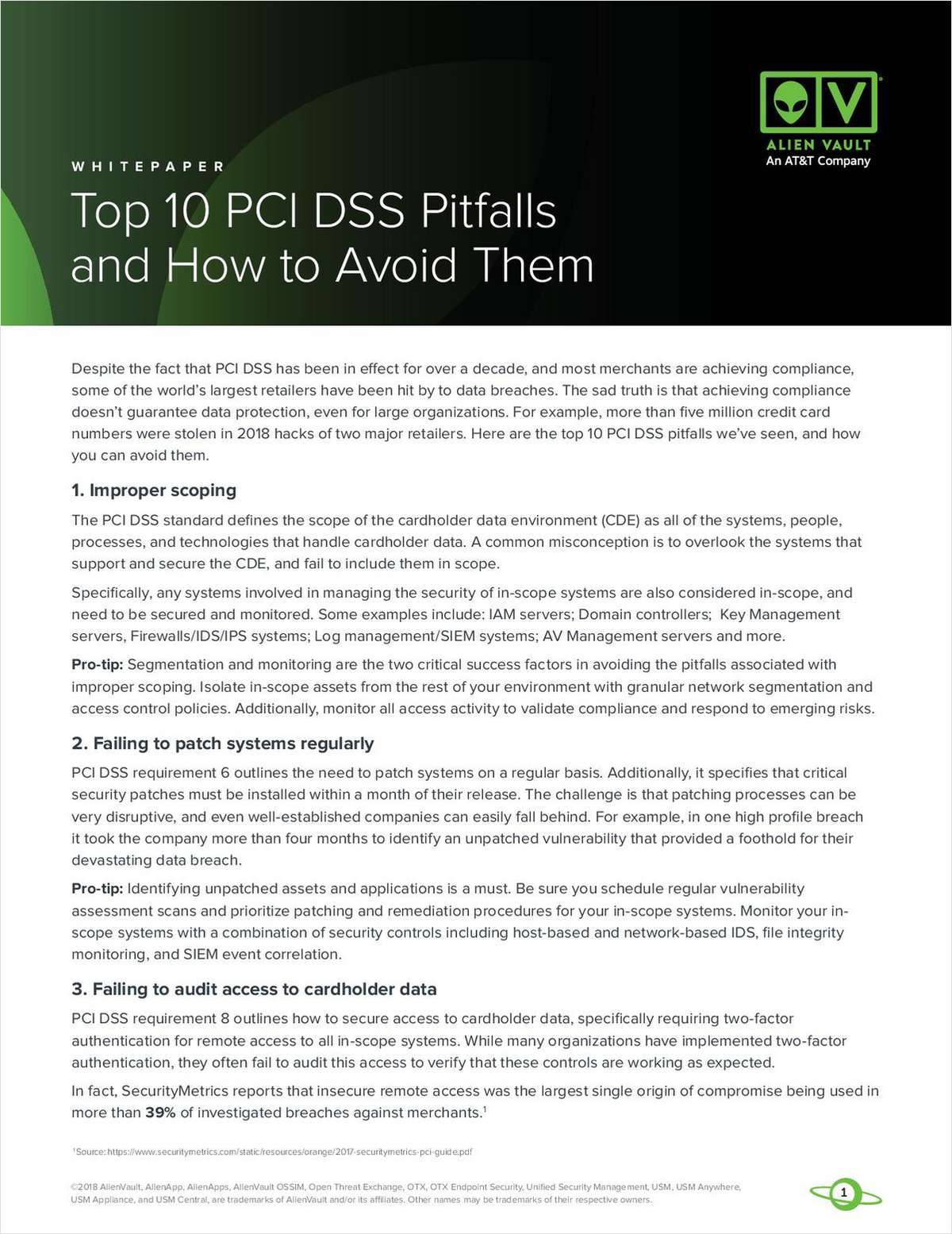 Top 10 PCI DSS Compliance Pitfalls and How to Avoid Them