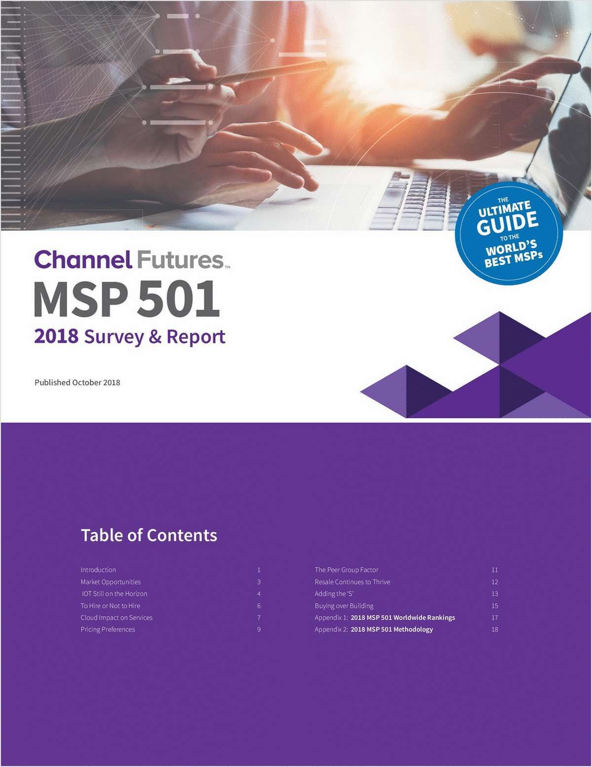 Channel Futures Releases the 2018 MSP 501 Report