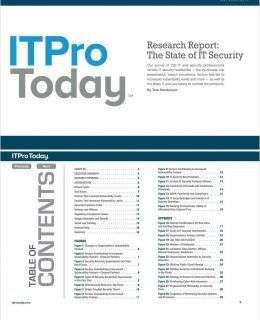 Research Report: The State of IT Security
