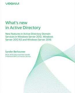 What's new in Active Directory