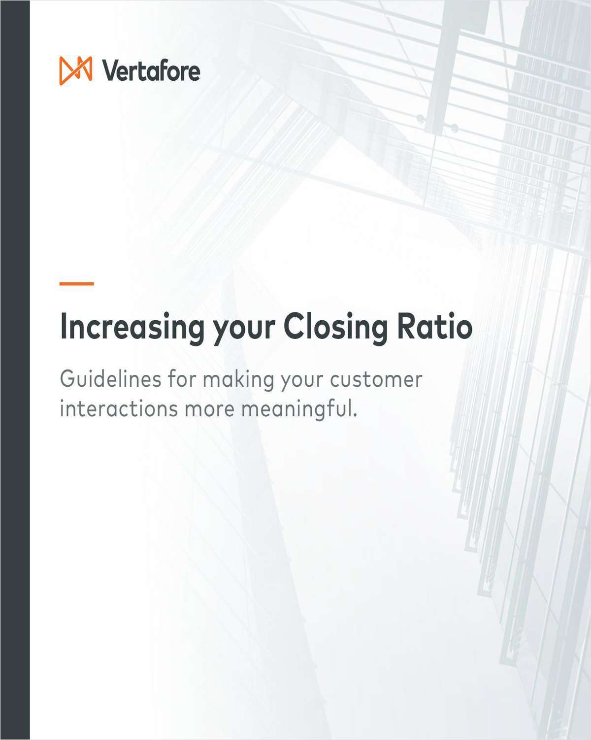 Increasing Your Closing Ratio: Guidelines for Making Your Customer Interactions More Meaningful