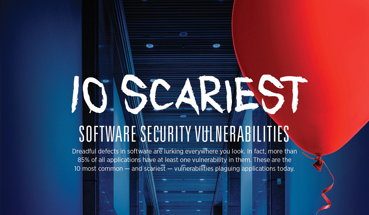 10 scariest cover - TOP 10 SOFTWARE SECURITY VULNERABILITIES