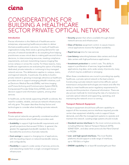 Screen Shot 2018 12 19 at 11.35.17 PM - Considerations for Building a Healthcare Sector Private Optical Network