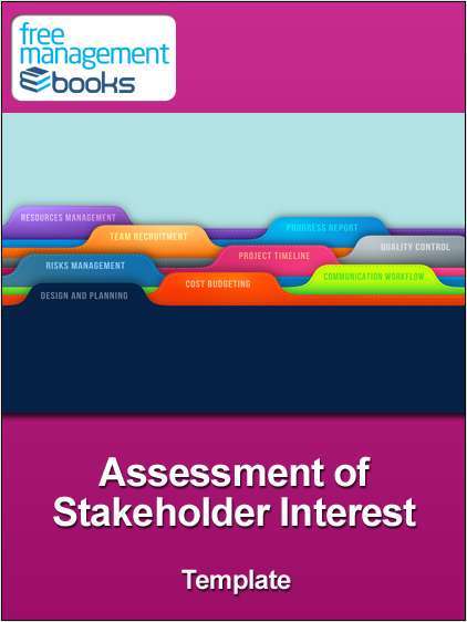 Assessment of Stakeholder Interest Template
