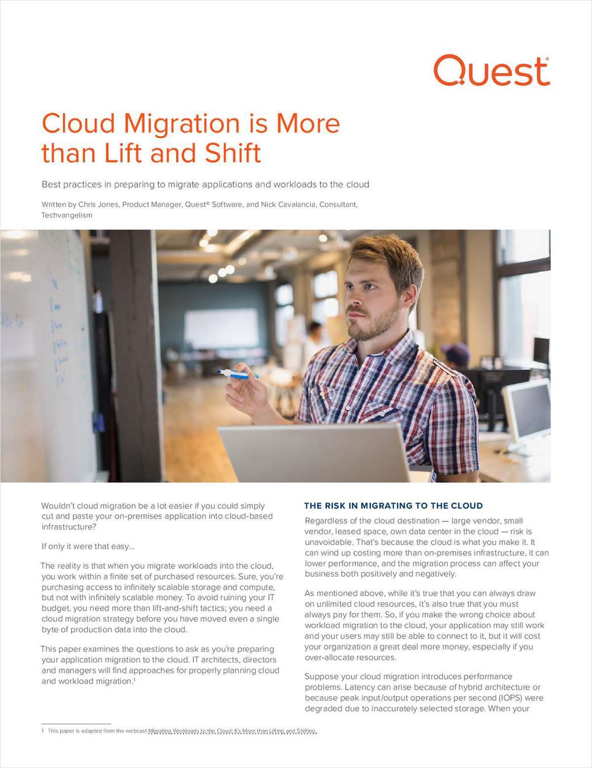 Cloud Migration is More than Lift and Shift