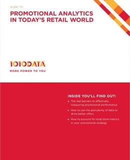 Promotional Analytics in Today's Retail World