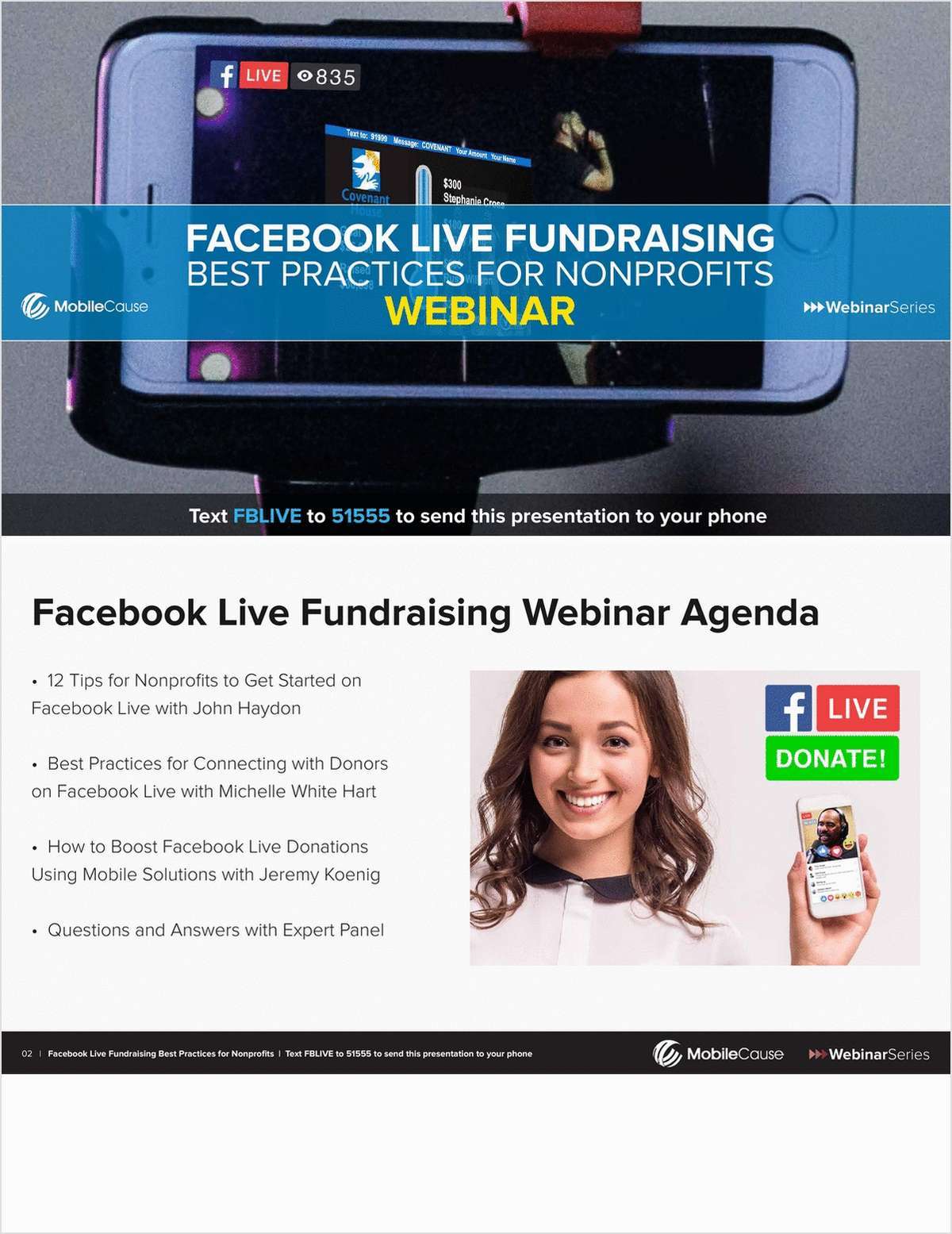Facebook Live Fundraising Best Practices for Nonprofits Webinar