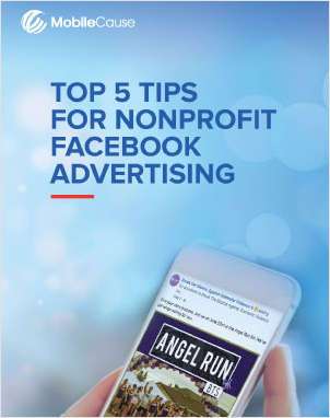 Top 5 Tips for Nonprofit Facebook Advertising