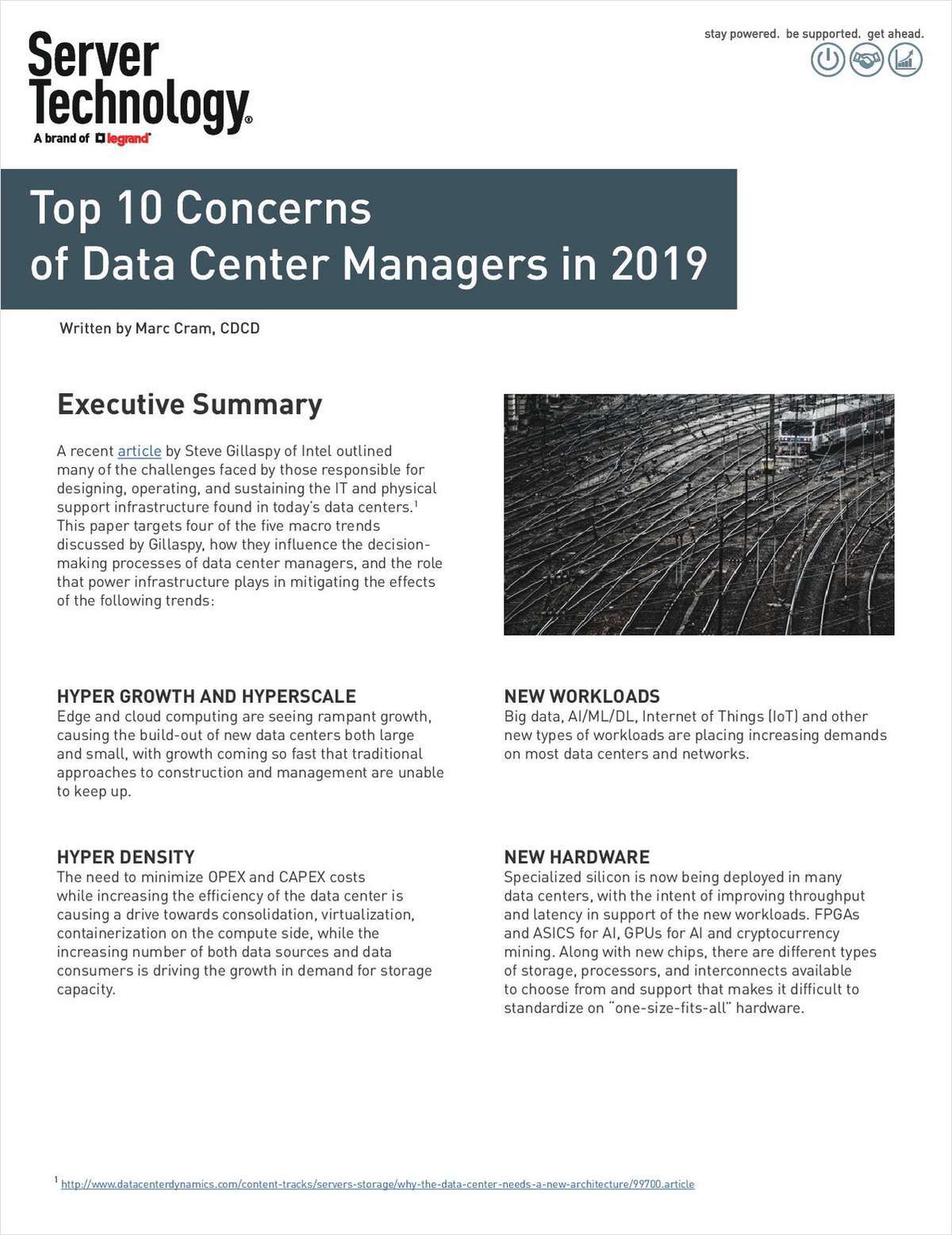 Top Ten Concerns of Data Center Managers