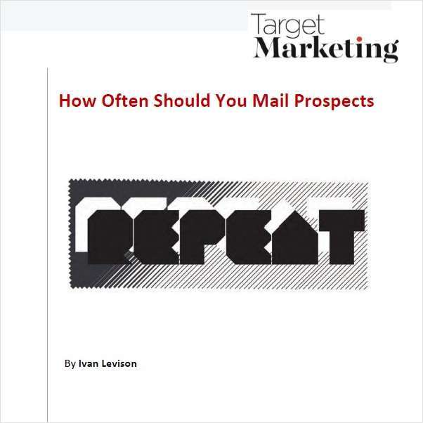 How Often Should You Mail Prospects?