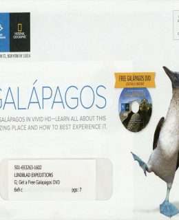 Lindblad Promotes Travel DVD With Mail