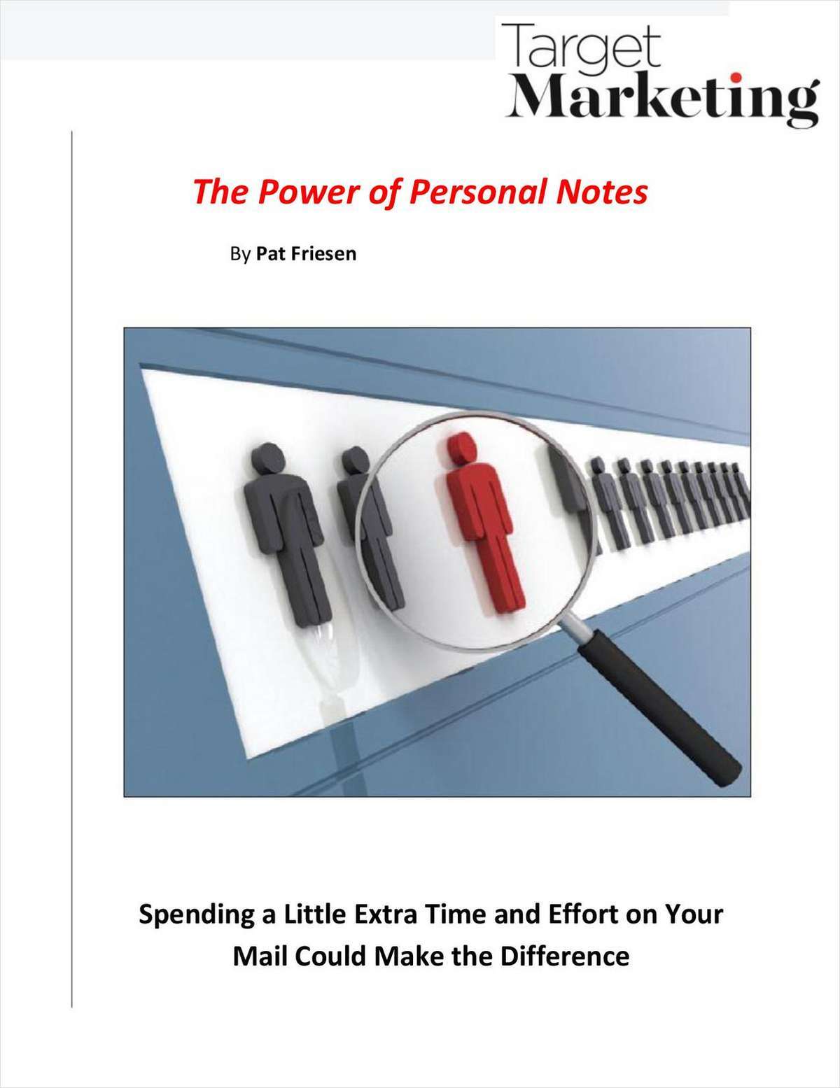 The Power of Personal Notes