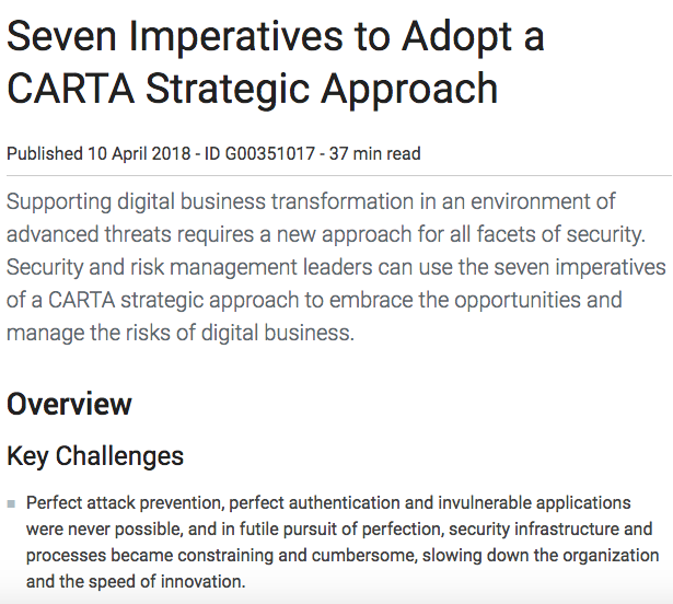 Screen Shot 2019 02 04 at 10.11.30 PM - Gartner: Seven Imperatives to Adopt a CARTA Strategic Approach