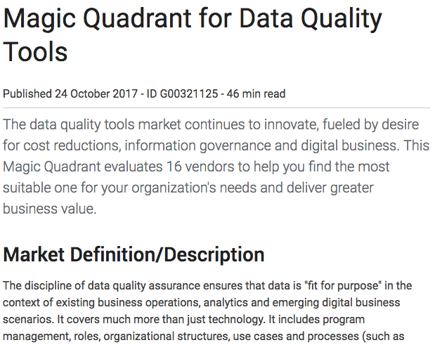 Screen Shot 2019 02 05 at 2.03.43 PM - Gartner Magic Quadrant for Data Quality Tools
