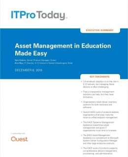 Whitepaper: Asset Management in Education Made Easy