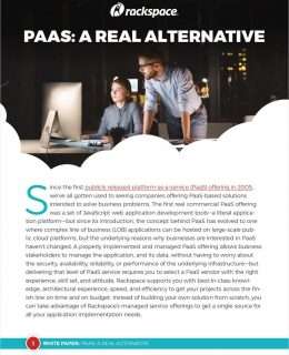 PaaS: A Real Alternative