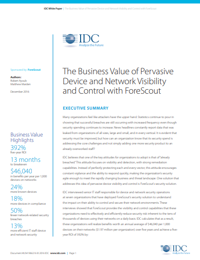1 2 - IDC Business Value White Paper