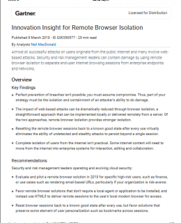 Screenshot 2019 03 07 Innovation Insight for Remote Browser Isolation pdf 260x320 - Innovation Insight for Remote Browser Isolation