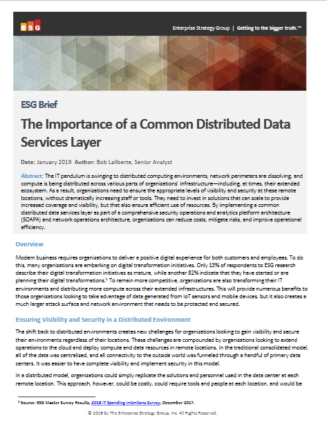Screenshot 2019 03 26 ESG Research The Importance of a Common Distributed Data Services Layer esg research common distrib... - ESG Brief: The Importance of a Common Distributed Data Services Layer