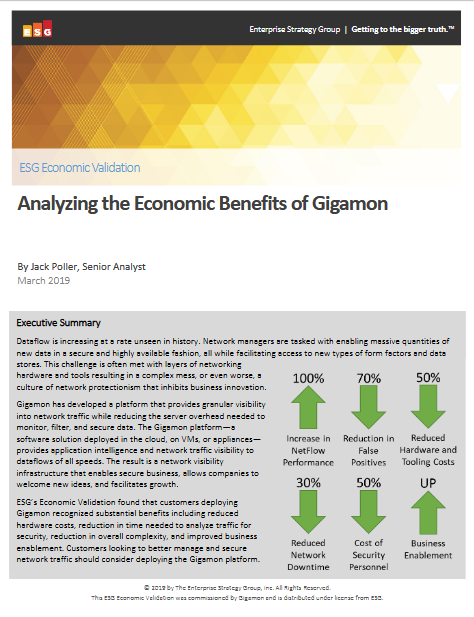 Screenshot 2019 03 29 ESG EVV Gigamon Mar 2019 pdf - ESG Economic Validation Analyzing the Economic Benefits of Gigamon