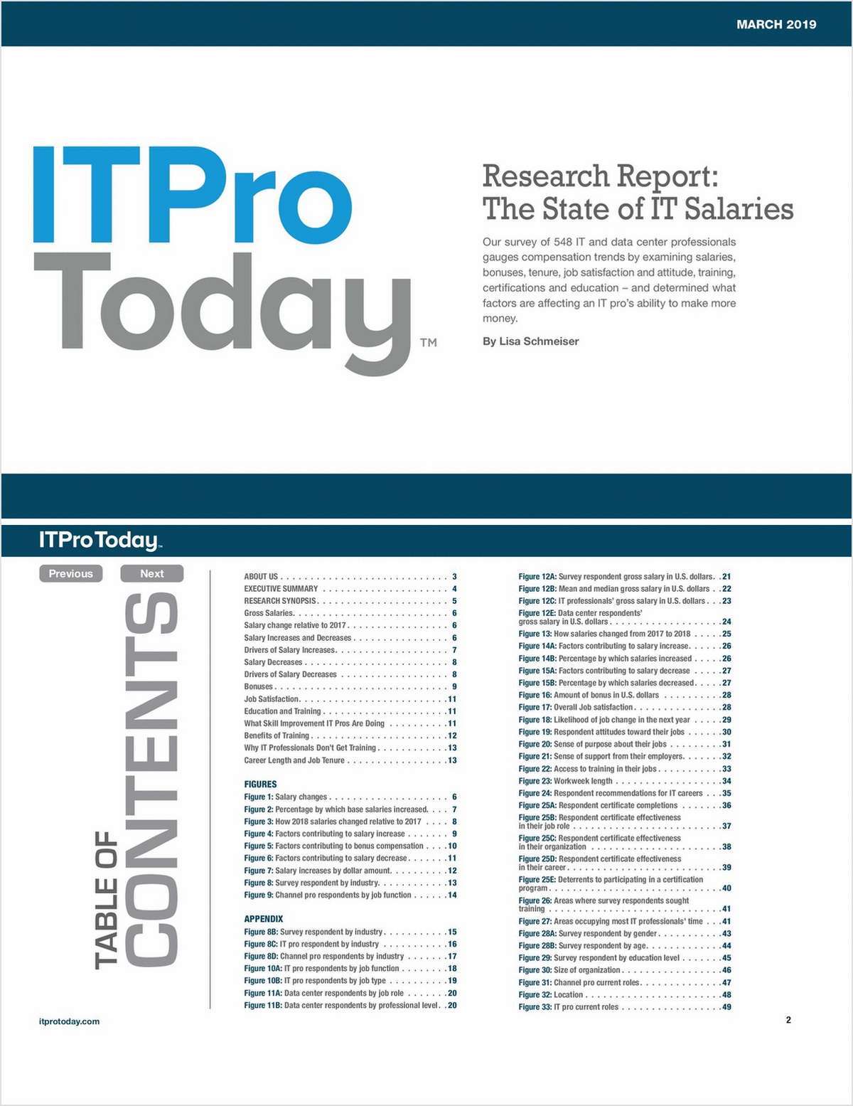 Research Report: The State of IT Salaries