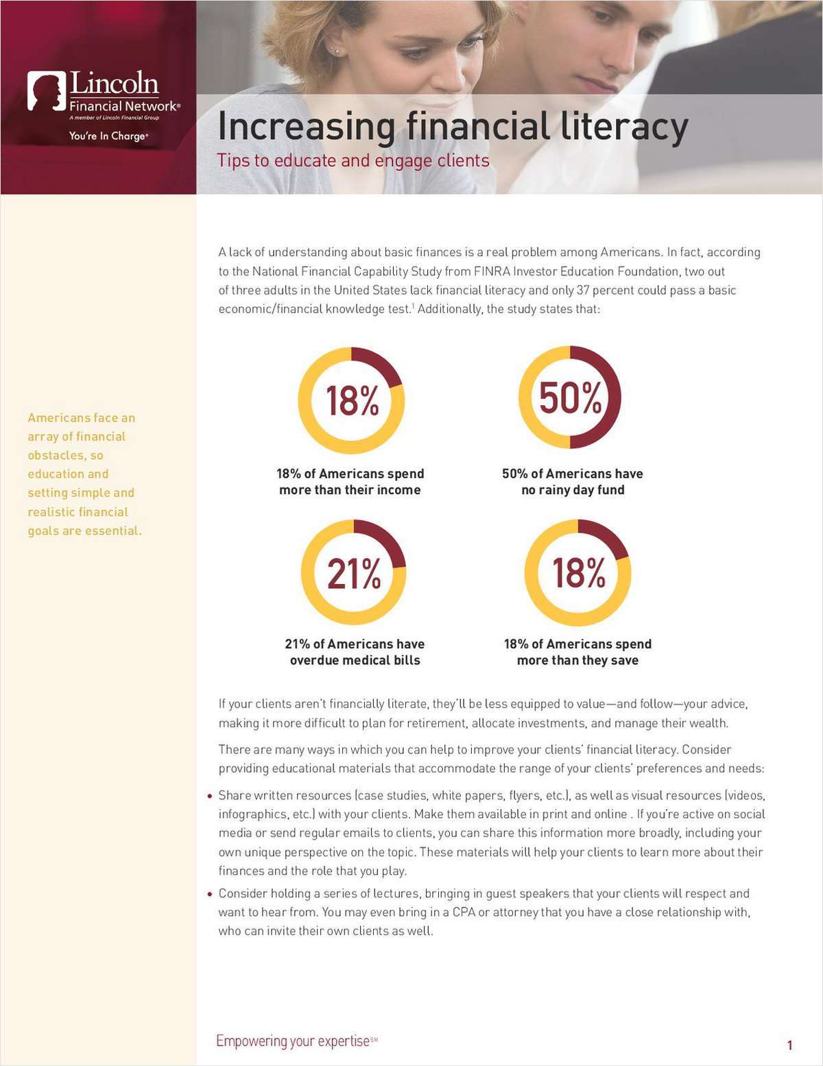 Increasing Financial Literacy: Tips to Educate and Engage Clients