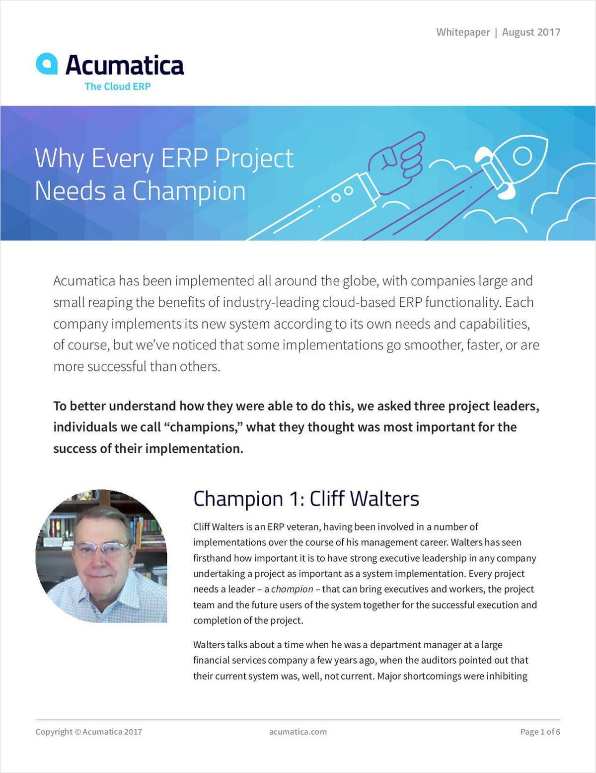 Why Every ERP Project Needs a Champion