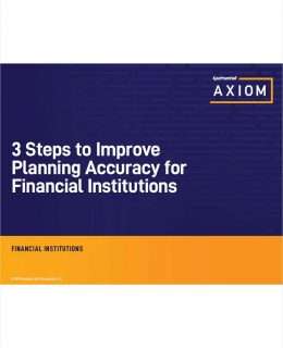 3 Steps to Improve Planning Accuracy for Credit Unions