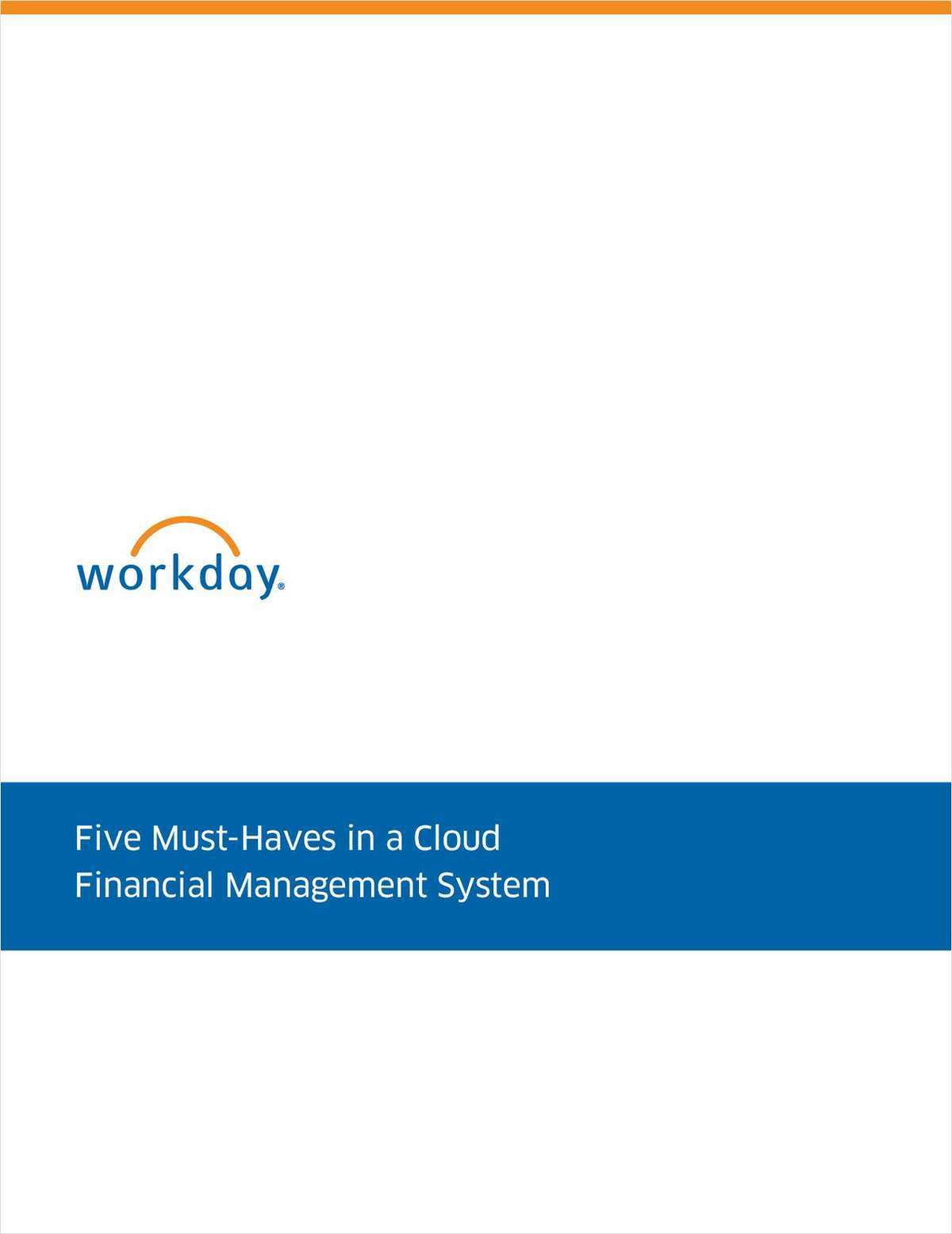 5 Must-Haves in a Cloud Financial Management System
