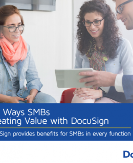 three 260x320 - Top 10 Ways SMBs are Creating Value with DocuSign