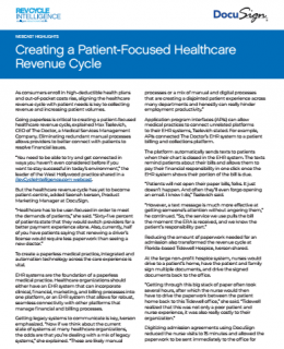 2 1 260x320 - Creating a Patient Focused Healthcare Revenue Cycle