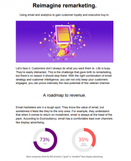 6 3 260x320 - Reimagine Remarketing: Using email and analytics to gain customer loyalty