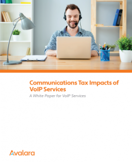 voip 260x320 - Communications Tax Impacts of VoIP Services