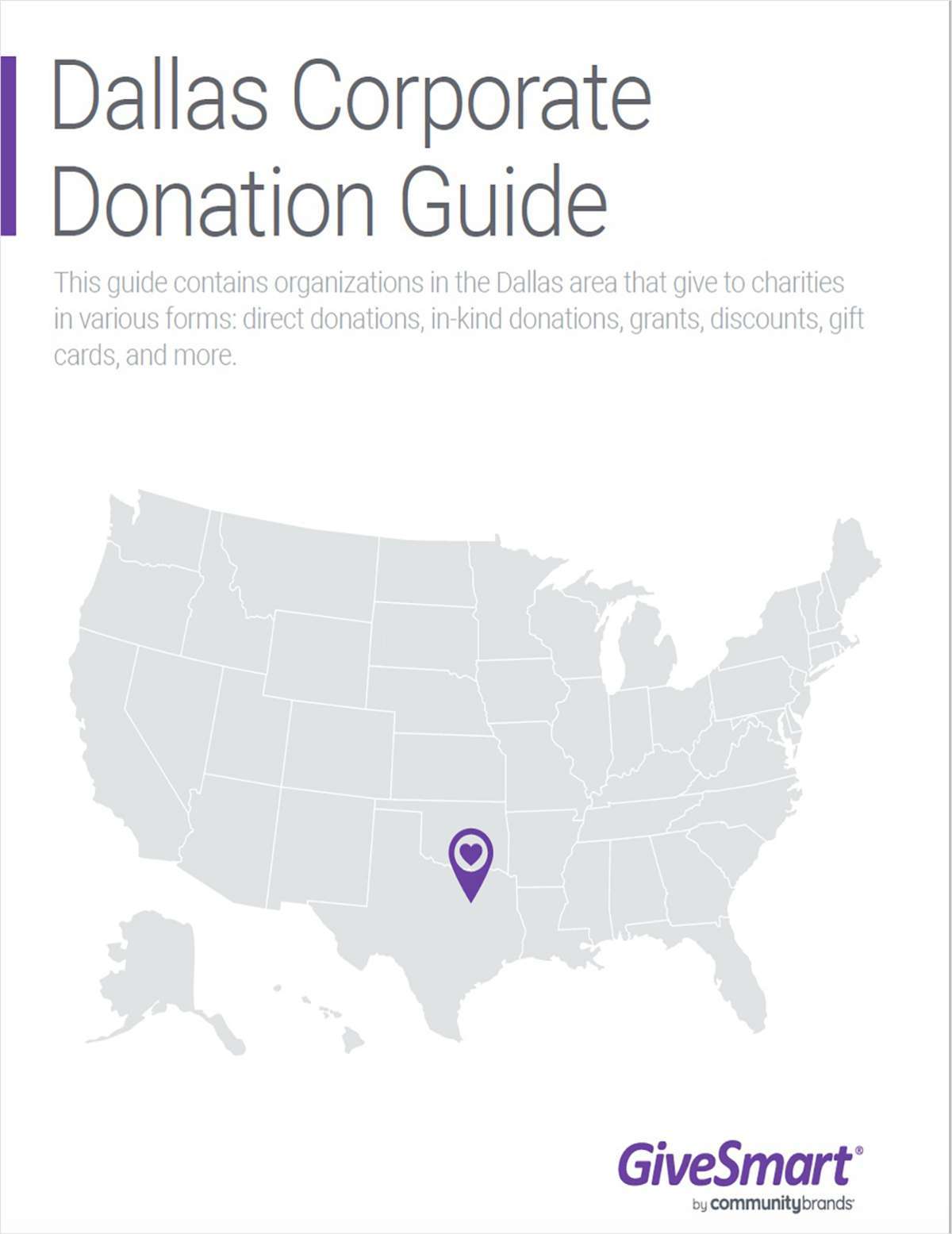Dallas Corporate Donation Guide