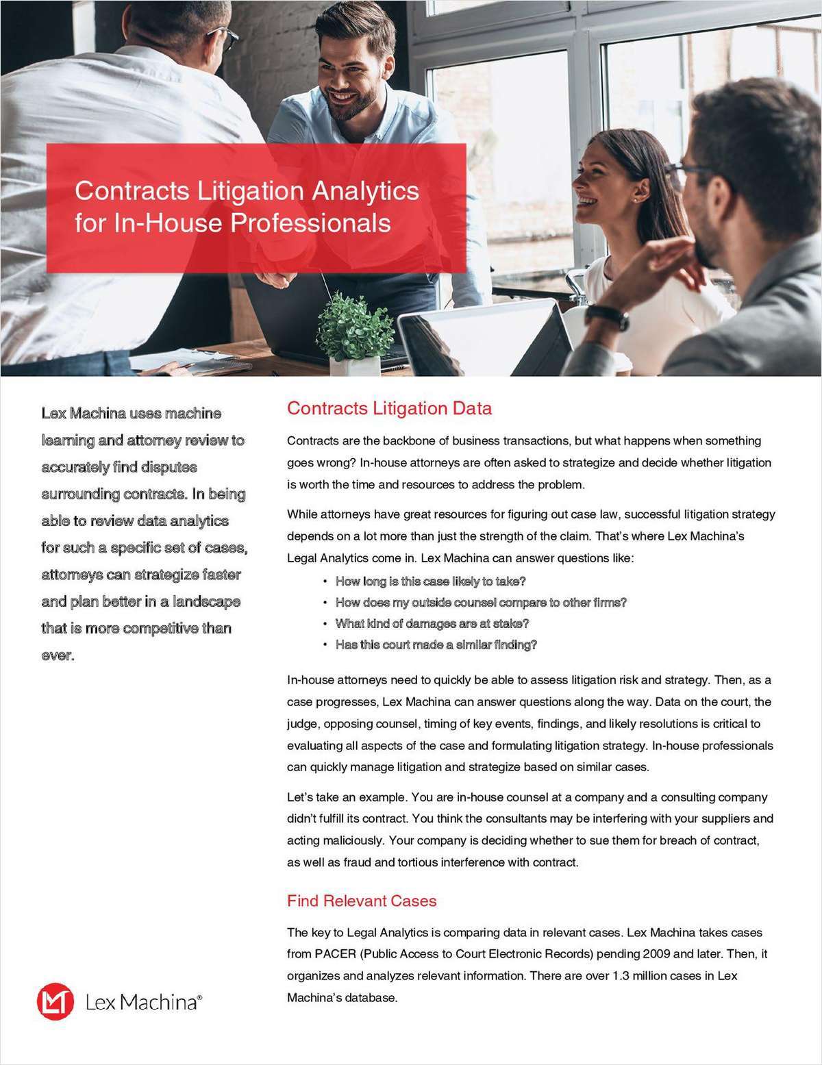How Contracts Litigation Analytics Helps In-house Professionals Drive Efficiency